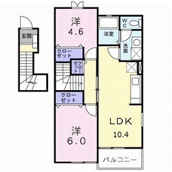 三条ハイムの物件間取画像